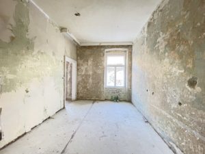 Küche im Rohzustand