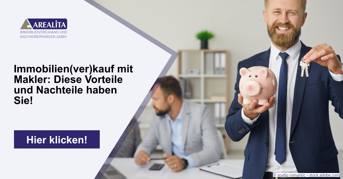 Immobilien(ver)kauf mit Makler: Diese Vorteile und Nachteile haben Sie!