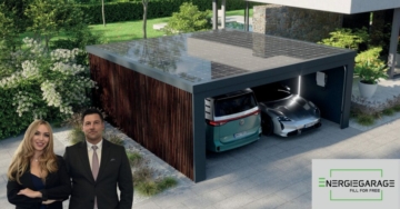 All-in-One Energie Carport- Doppelcarport mit PV, Speicher & Wallbox, keine Angabe, Parken