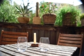 Terrasse - Incantevole e luminosa appartamento con terrazza di 3 camere vicino all’università e all’ospedale al pianterreno con soffitti alti a Innsbruck-Wilten