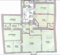 Grundriss - Altbauwohnung / Ordination / Praxis / Büro in Hall in Tirol € 3.216/m²