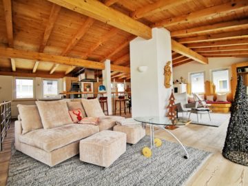 FREIZEITWOHNSITZ: Exklusive Maisonetten-Wohnung mit Dachterrasse in Obsteig in Tirol, 6416 Obsteig, Dachgeschosswohnung